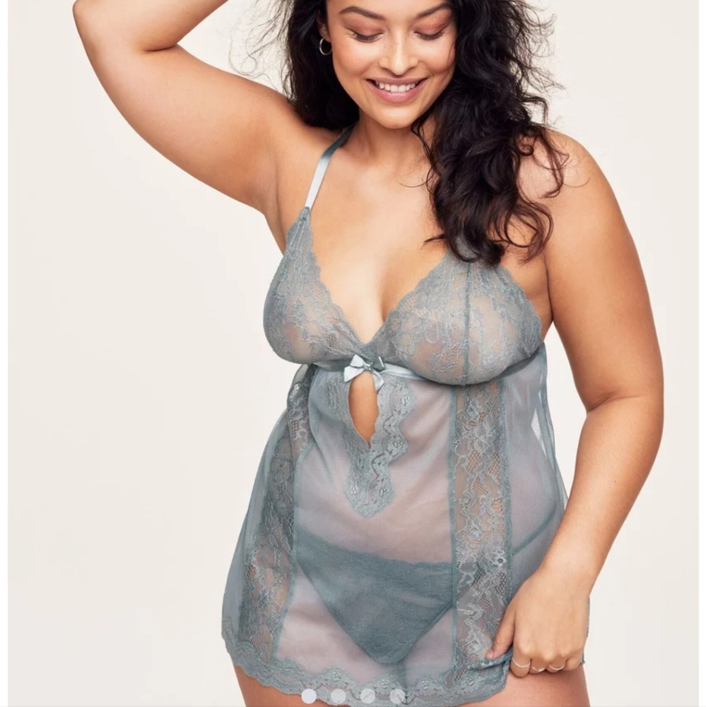 Sheer Babydoll Lingere Set